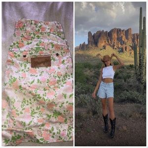 Wrangler denim shorts vintage